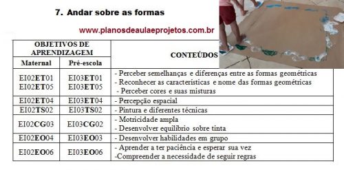 formas geométricas e sensações