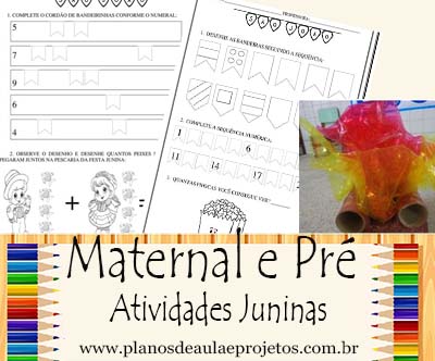 Atividades Juninas – Maternal e Pré-escola