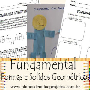 Planos de aula formas e sólidos geométricos
