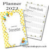 caderno de planejamento abelhas