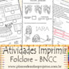 atividades folclore