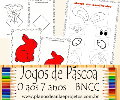 Jogos pedagógicos de Páscoa - Planos de Aula e Projetos