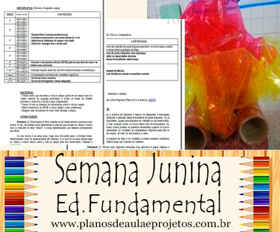 Atividades Juninas – Ens. Fundamental I