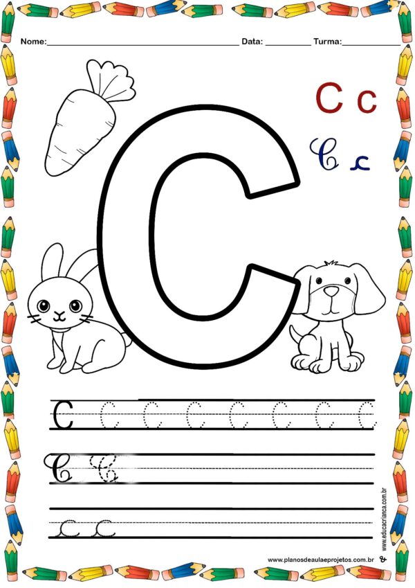 Fichas de leituras e alfabetos para imprimir - Image 6