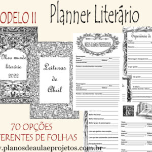 Planner Literário: MODELO II