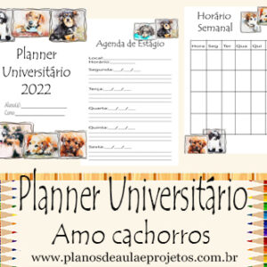 planner pedagogia cachorros