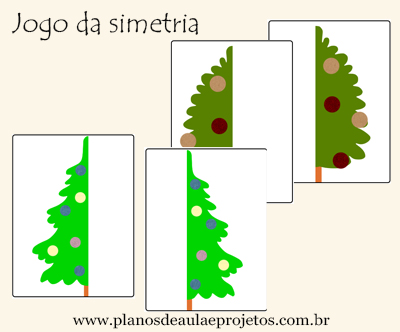 Jogos Natalinos coloridos para imprimir - Planos de Aula e Projetos