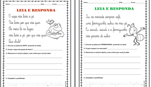 Apostilas bimestrais: 1° ano do fundamental - 2° BIMESTRE - Image 5