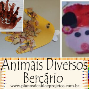 Plano de aula Animais para Berçário